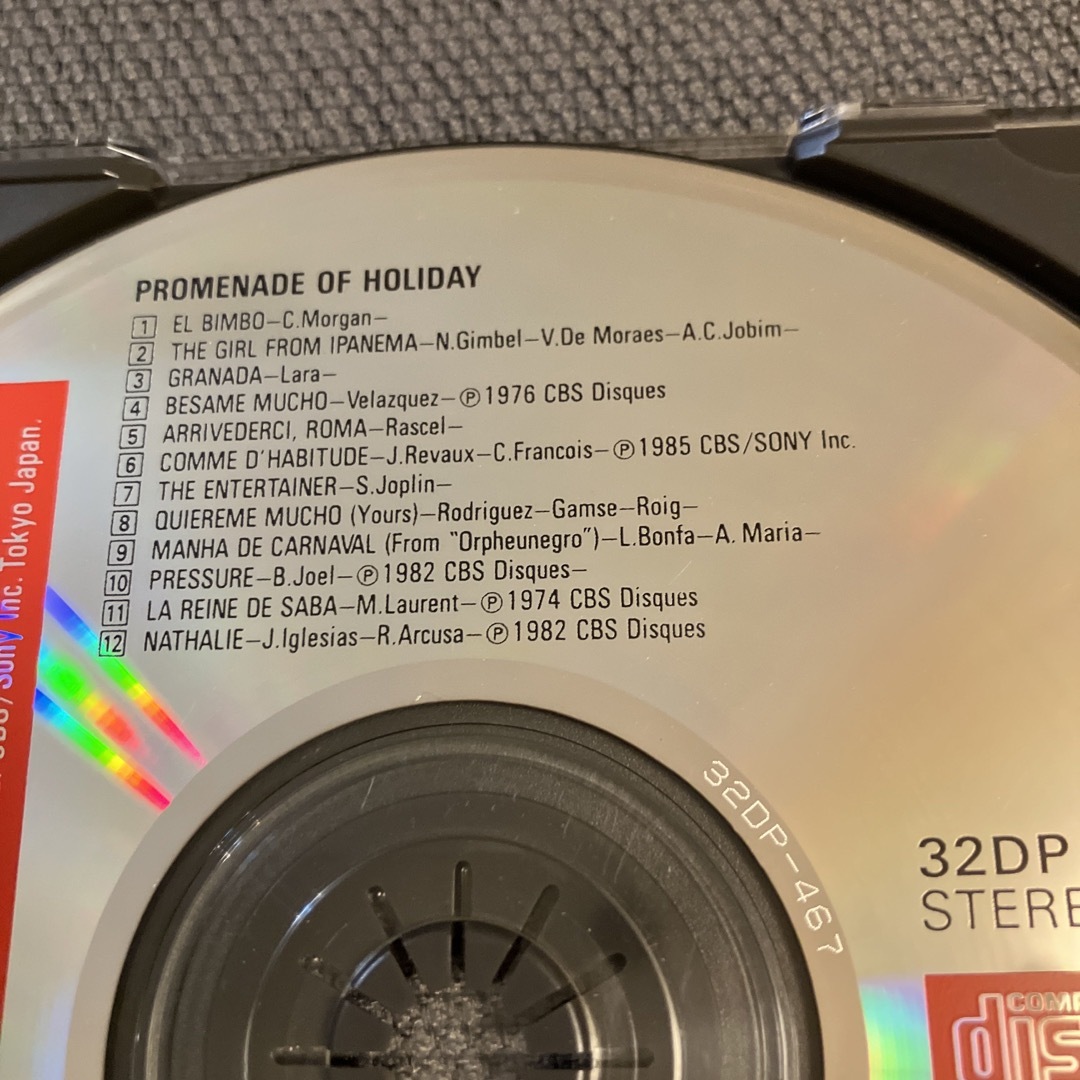 PROMENADE OF HOLIDAY CD エンタメ/ホビーのCD(ポップス/ロック(洋楽))の商品写真