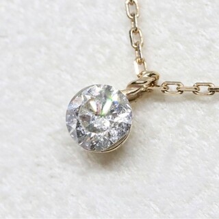 アガット(agete)のagete シークレットセッテッング02Carat ダイア(ネックレス)