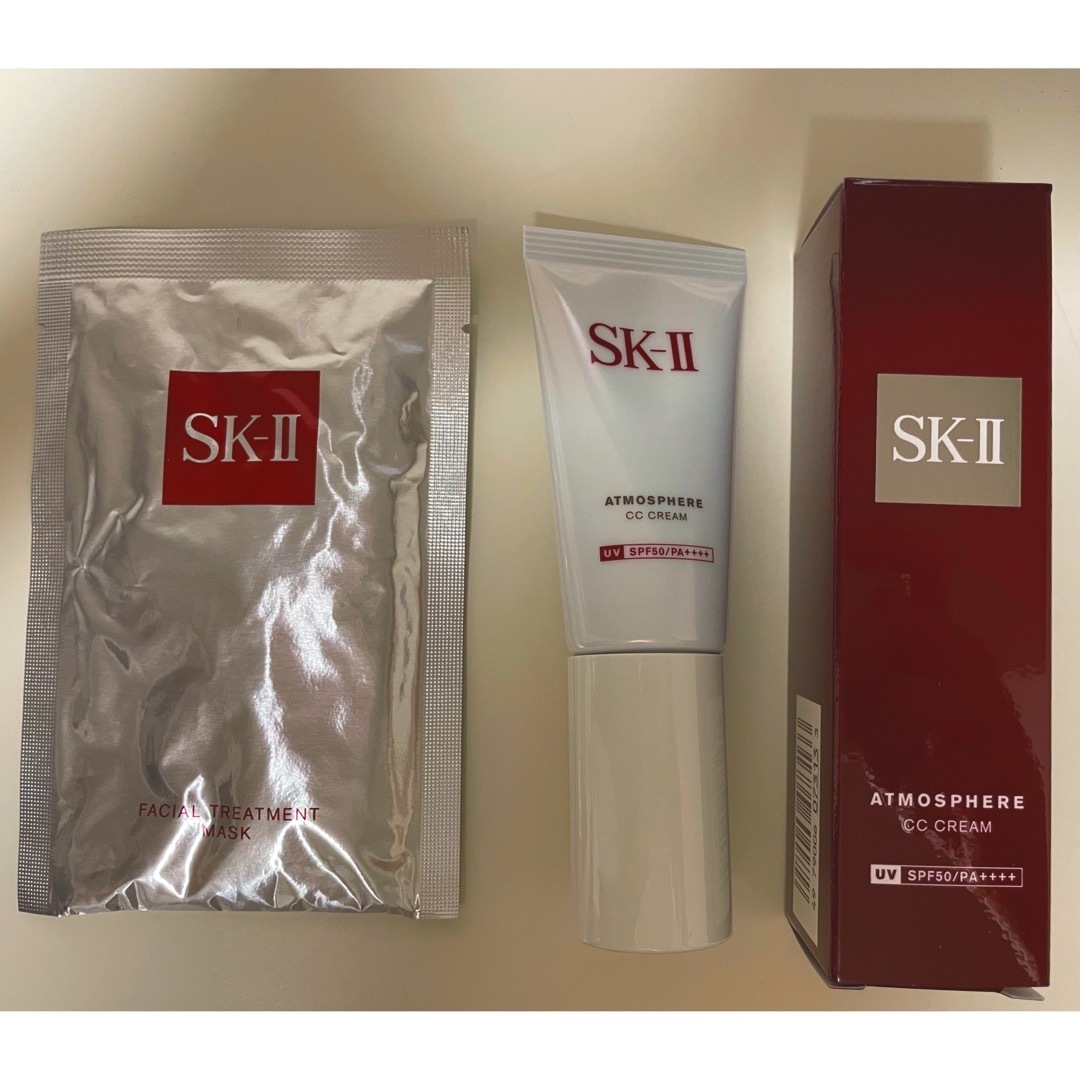 SK-II(エスケーツー)のSK-Ⅱ アトモスフィア CC クリーム 30g &トリートメントマスク コスメ/美容のベースメイク/化粧品(CCクリーム)の商品写真