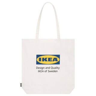イケア(IKEA)のIKEA　 トートバッグ　エコバッグ　エフテルトレーダ　フリーザーバッグ付き(トートバッグ)