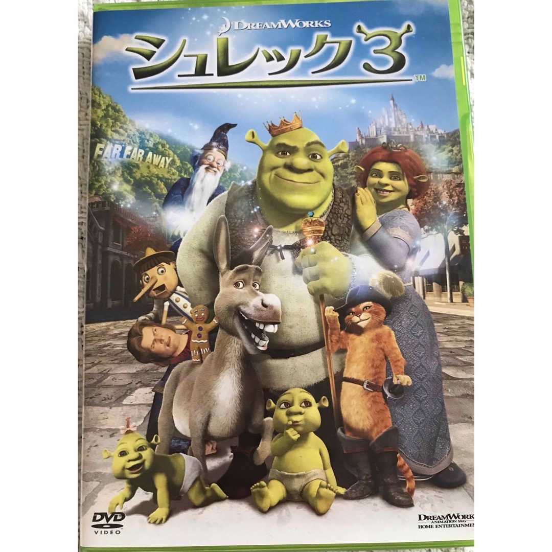 DREAMWORKS DVD シュレック　1・2・3  3枚 7