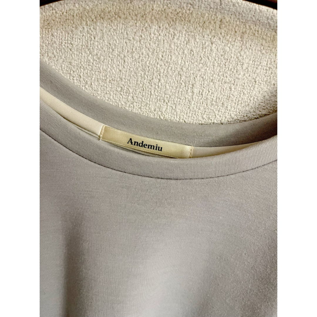 Andemiu(アンデミュウ)のAndemiu アンデミュウ　カットソー　Tシャツ レディースのトップス(カットソー(半袖/袖なし))の商品写真