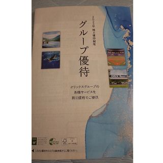 オリックスバファローズ(オリックス・バファローズ)のオリックス  株主優待 カタログ 2023年(その他)