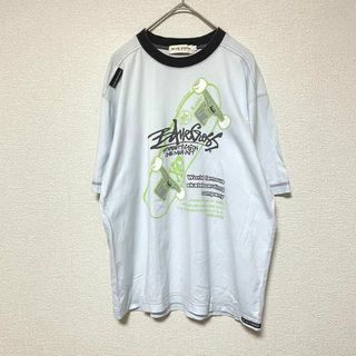 bluecross - a1 BLUE CROSS 964 半袖 Tシャツ トップス 水色 プリント