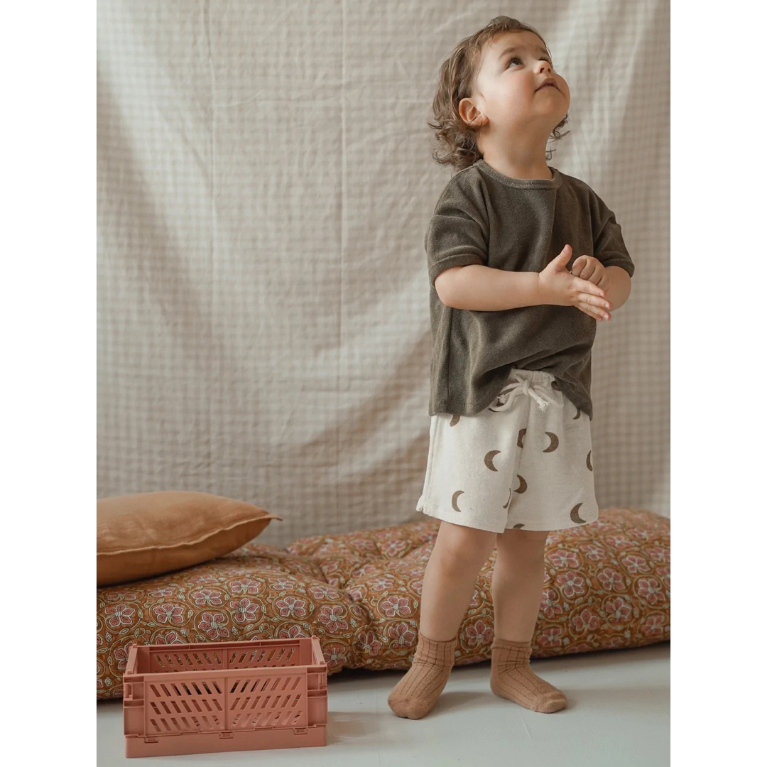 【新品未使用】organic zoo Tシャツ olive 2-3y