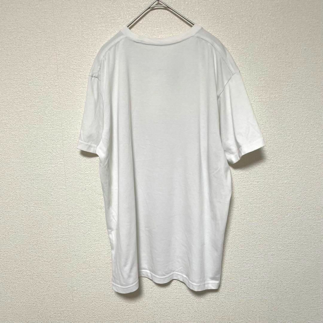 a6 ユニクロ UNIQLO メンズL トップス 白無地 半袖 Tシャツ