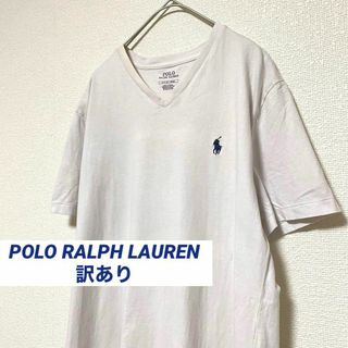 ポロラルフローレン(POLO RALPH LAUREN)のa8 POLO RALPH LAUREN トップス 半袖 ロゴ刺繍 Vネック(Tシャツ/カットソー(半袖/袖なし))