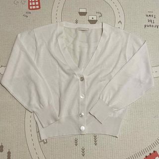 プロポーションボディドレッシング(PROPORTION BODY DRESSING)のＰＲＯＰＯＲＴＩＯＮ　ＢＯＤＹ　ＤＲＥＳＳＩＮＧ＊シアーカーデ(カーディガン)