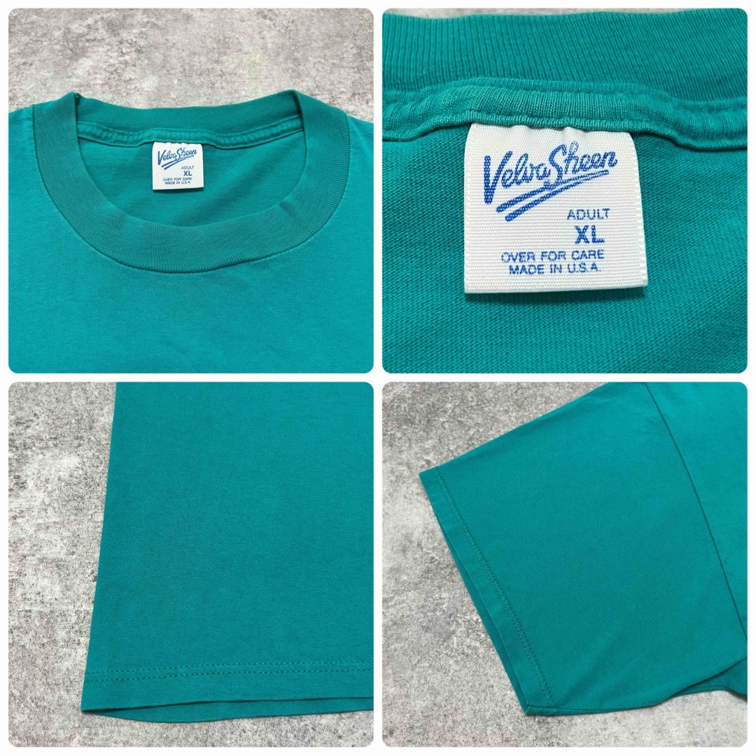 Disney(ディズニー)のディズニー☆USA製ベルバシーンレトロミッキーキャラ刺繍ロゴTシャツ 90s メンズのトップス(シャツ)の商品写真
