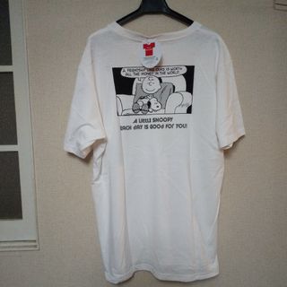 スヌーピー(SNOOPY)の新品SNOOPY半袖TシャツsizeL(Tシャツ/カットソー(半袖/袖なし))