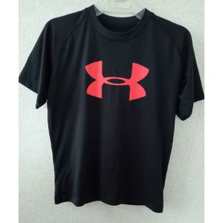 アンダーアーマー(UNDER ARMOUR)の未使用に近い美品アンダーアーマーキッズTシャツ ビッグロゴ  YMD140(Tシャツ/カットソー)