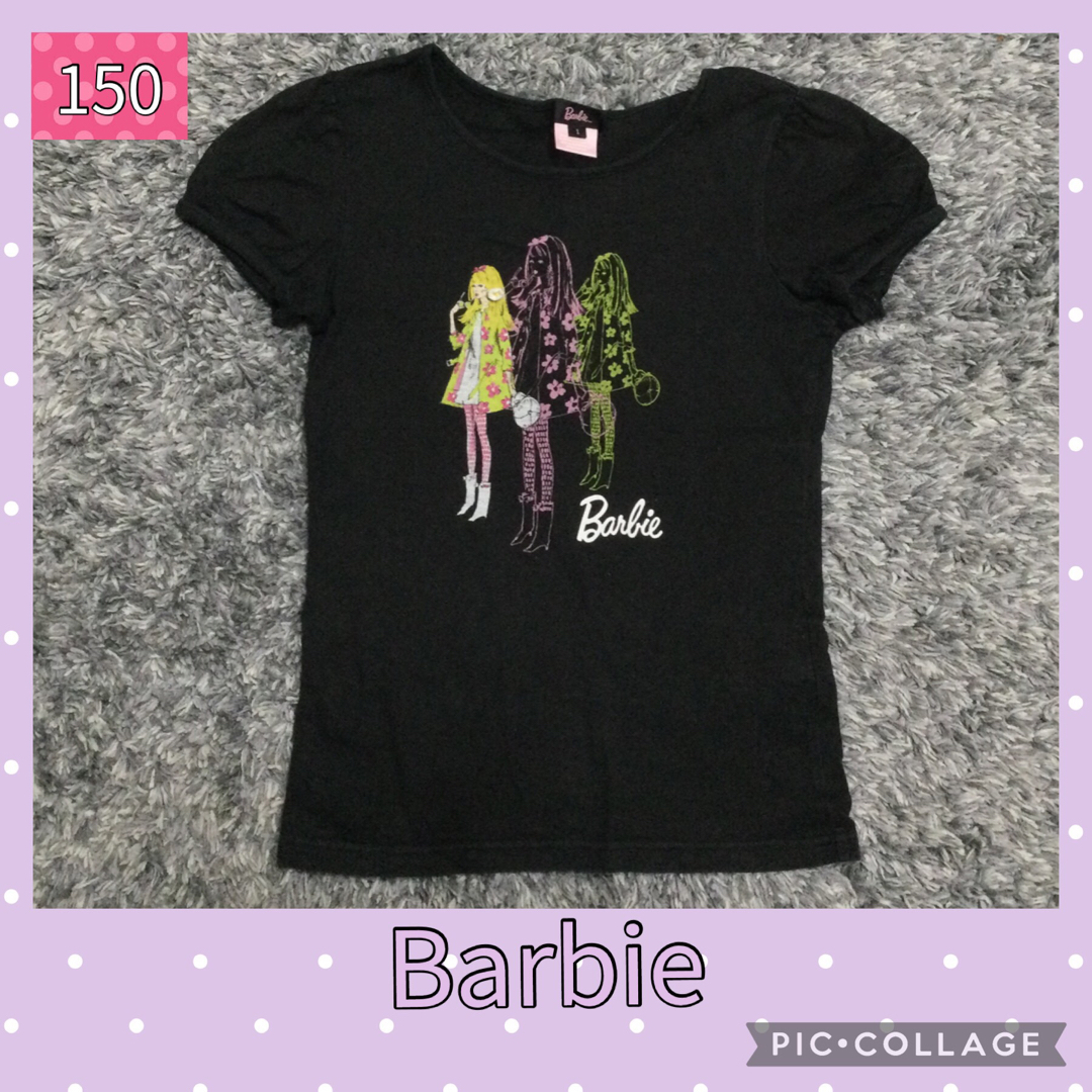 Barbie(バービー)の値下げ　Barbie バービー　カットソー　サイズ150 キッズ/ベビー/マタニティのキッズ服女の子用(90cm~)(Tシャツ/カットソー)の商品写真