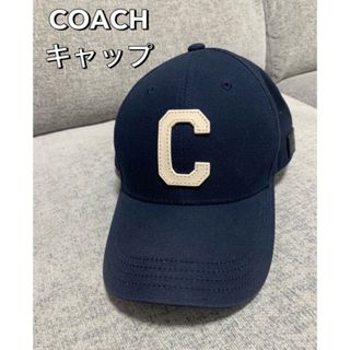 コーチ(COACH)のキャップ　COACH ネイビー(キャップ)