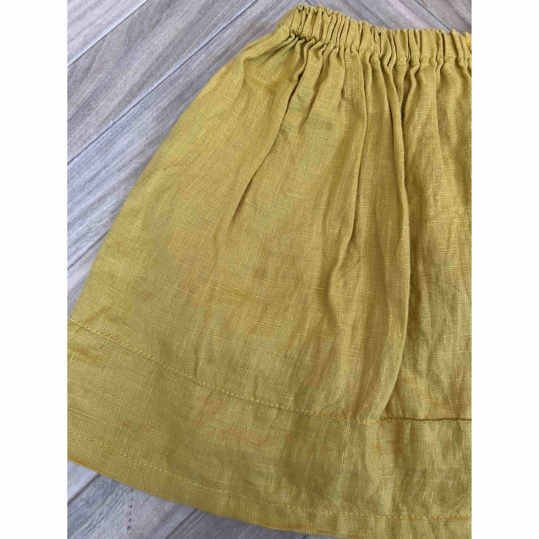 SOOR PLOOM(ソーアプルーム)のハンドメイド　スカート　90cm キッズ/ベビー/マタニティのキッズ服女の子用(90cm~)(スカート)の商品写真