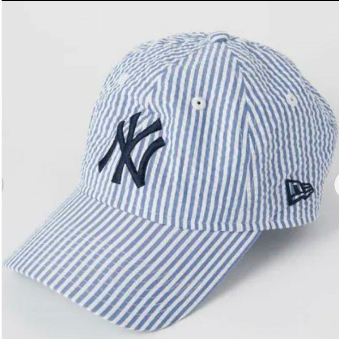 未使用 ニューエラ ヤンキース ベースボールキャップ シアサッカー 帽子 野球