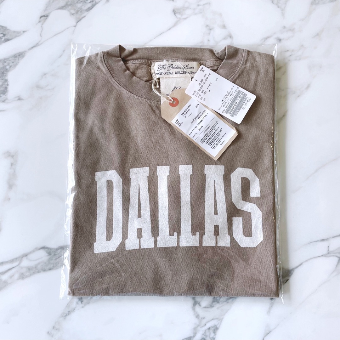 正規品は直営店 REMI RELIEF レミレリーフ DALLAS Tシャツ ミューズ