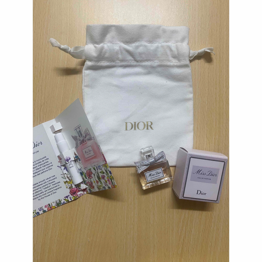 DIOR 香水 コンシーラー ルージュ サンプル 巾着 ミス ディオール