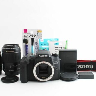 Canon EOS 8000D ダブルレンズセット✾初心者オススメ✾(デジタル一眼)