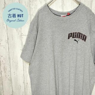 プーマ(PUMA)のプーマ　USA古着 90s　スポーツMIX　古着 ビンテージ　グレー(Tシャツ/カットソー(半袖/袖なし))