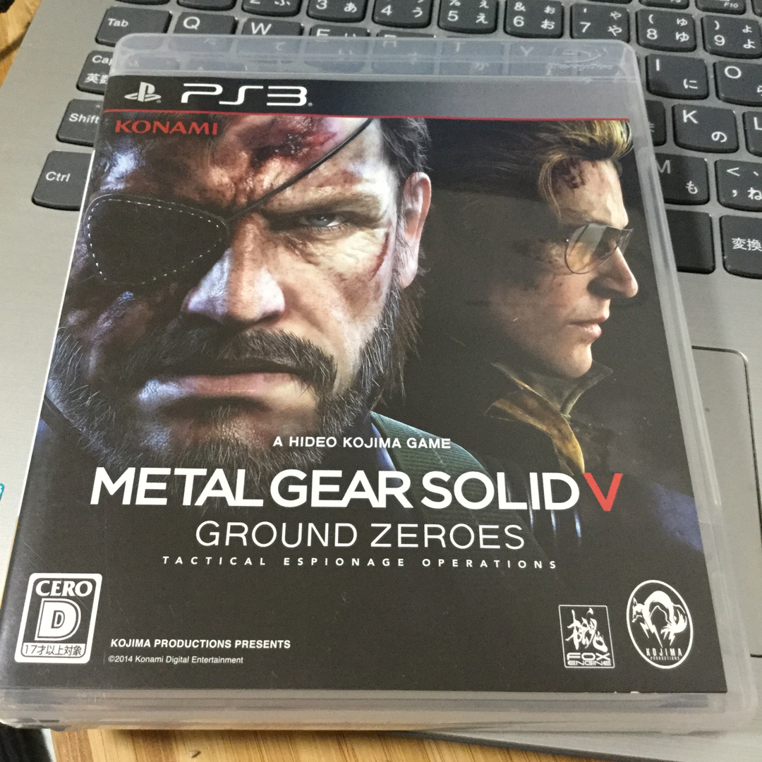 KONAMI(コナミ)のメタルギア ソリッド V グラウンド・ゼロズ PS3 エンタメ/ホビーのゲームソフト/ゲーム機本体(家庭用ゲームソフト)の商品写真