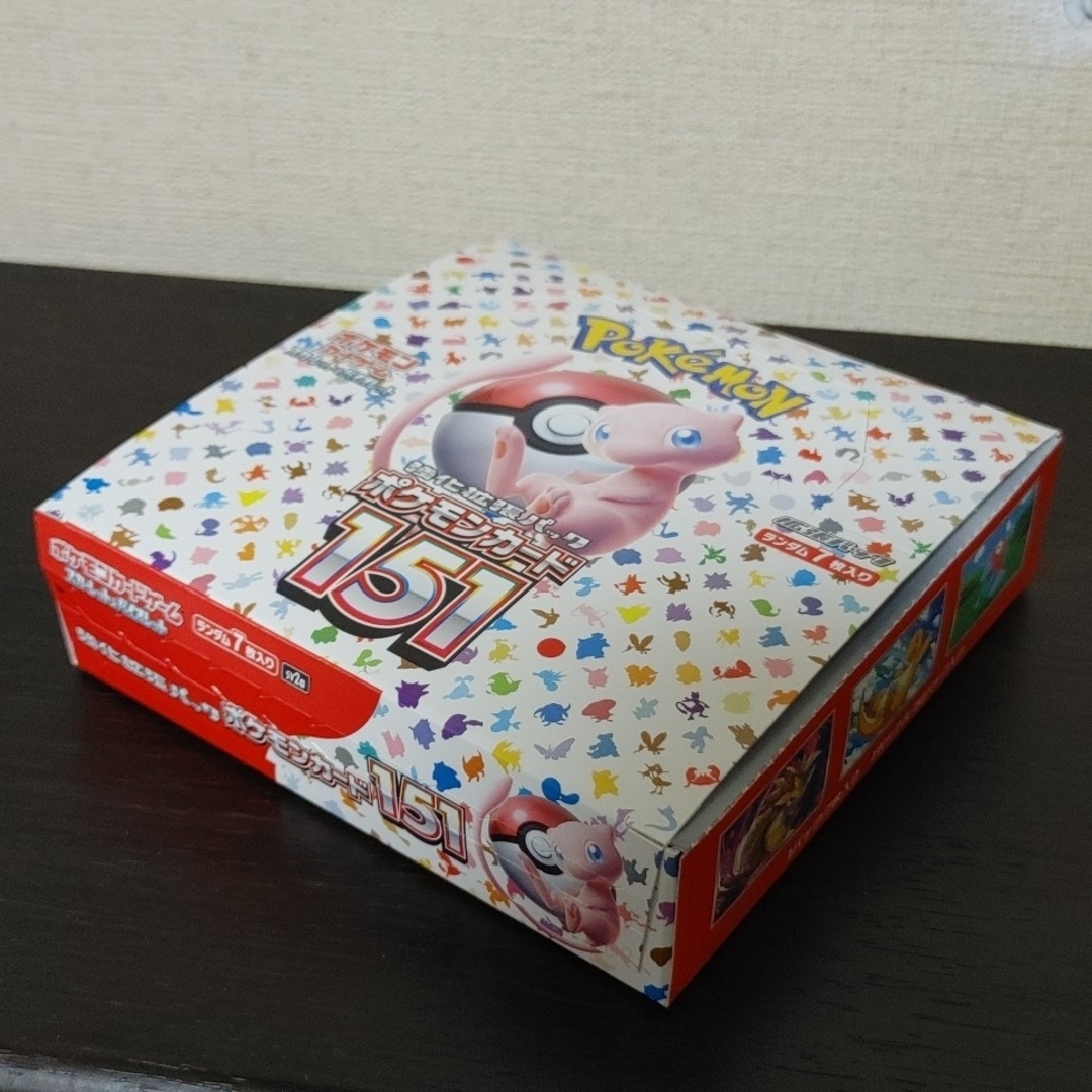 ポケモン - 『新品・未開封』ポケモンカード151 BOX 1箱 シュリンク