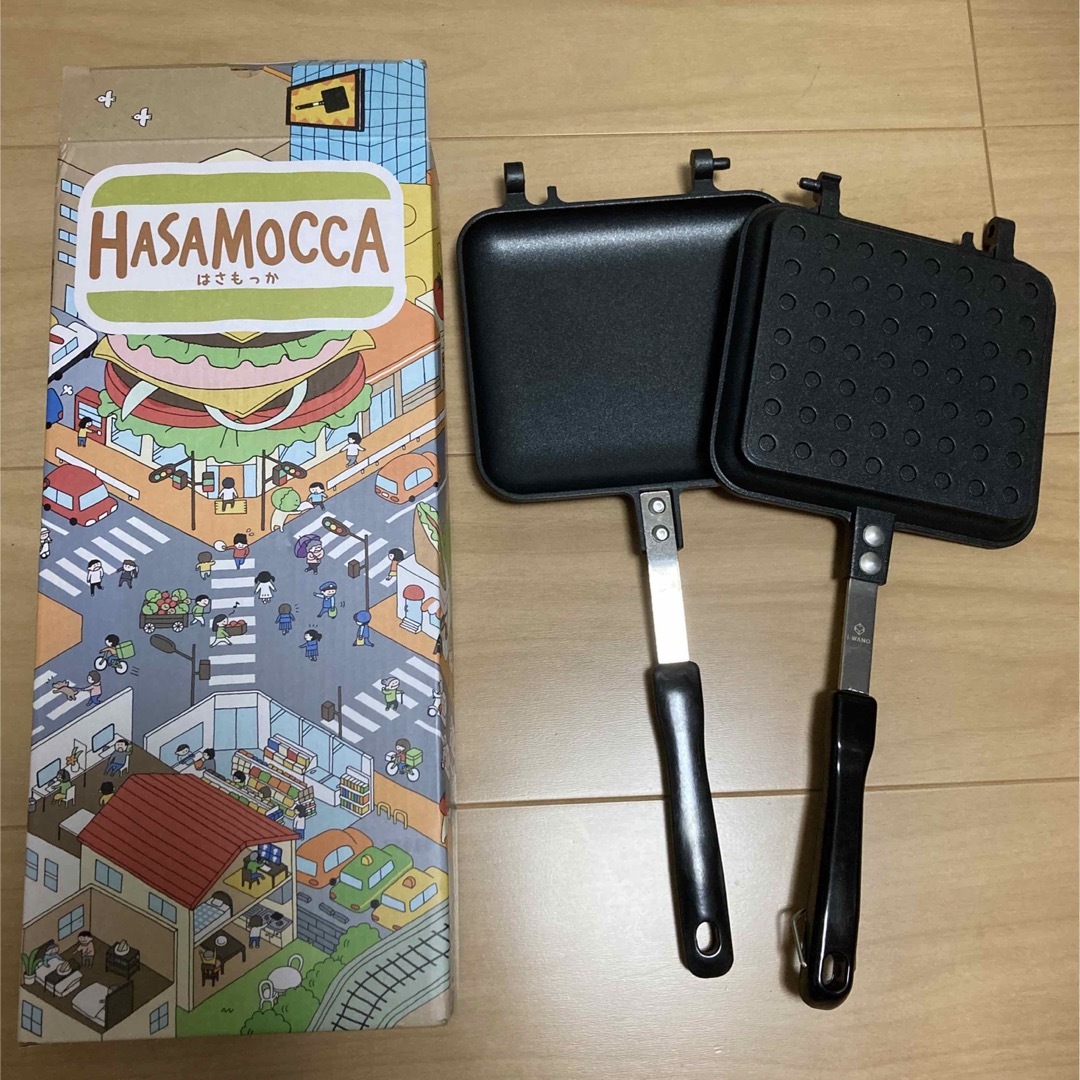 HASAMOCCA はさもっか　ホットサンドメーカー スマホ/家電/カメラの調理家電(サンドメーカー)の商品写真