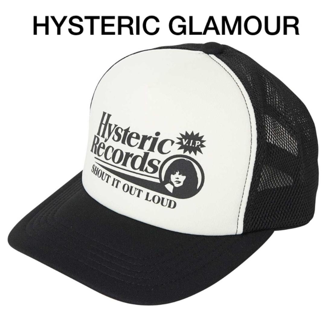 23ss新作！HYSTERIC RECORDS メッシュキャップ★完売品！