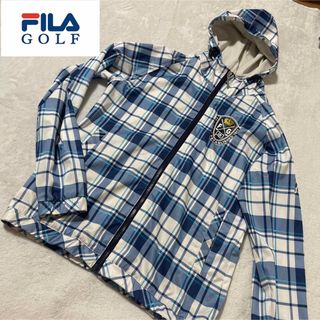 フィラ(FILA)のFILA GOLF フィラ　ゴルフウェア　レディース　ナイロンジャケット　M(ウエア)