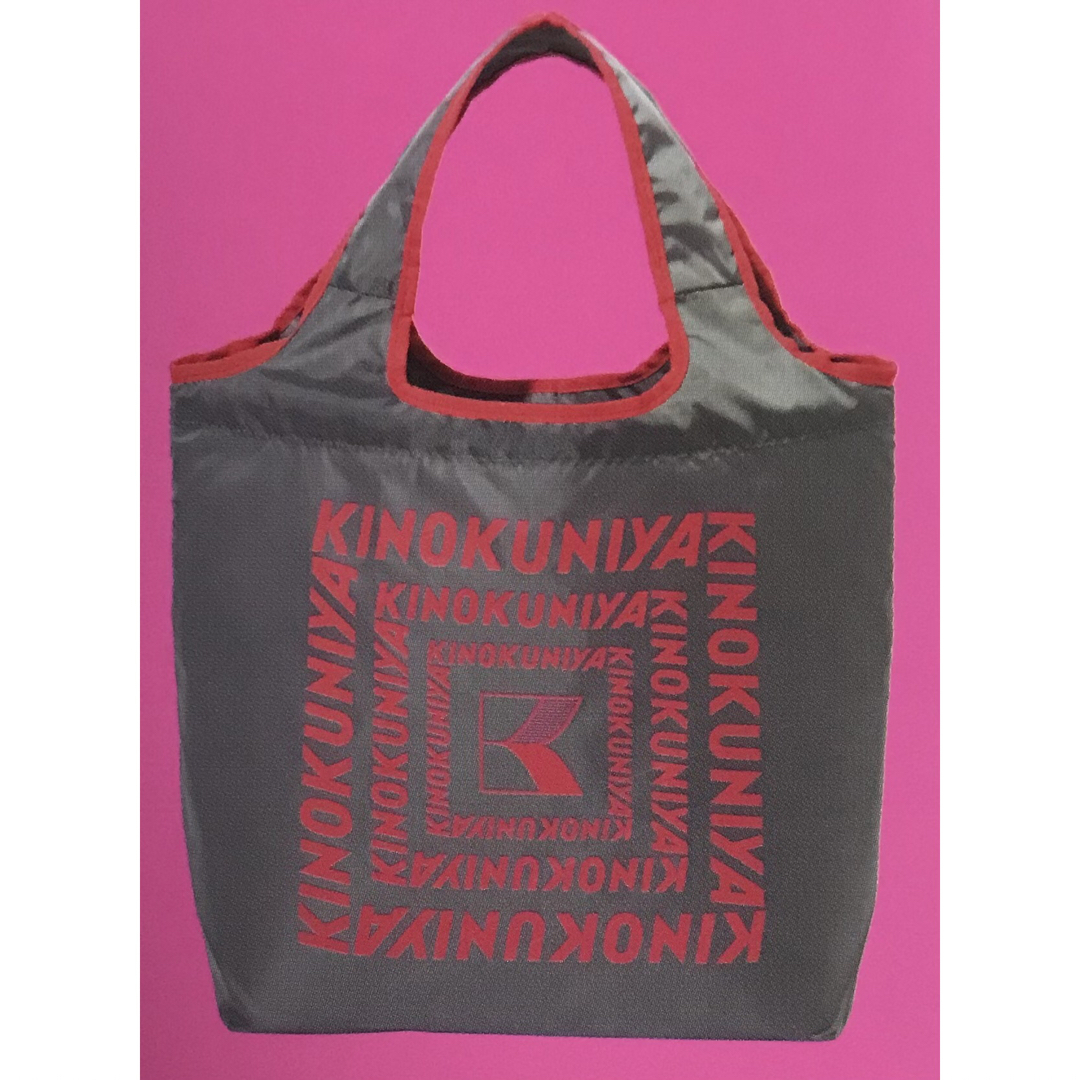 宝島社(タカラジマシャ)のKINOKUNIYA 折りたたみマルシェバッグ レディースのバッグ(エコバッグ)の商品写真