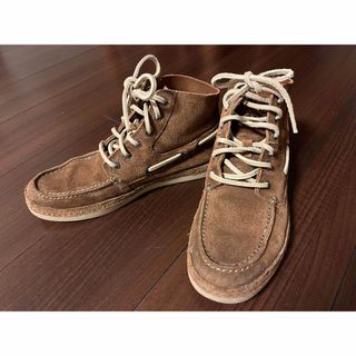 UGG アグ ハイカットスニーカー 25cm スエード オールレザー ブラウン