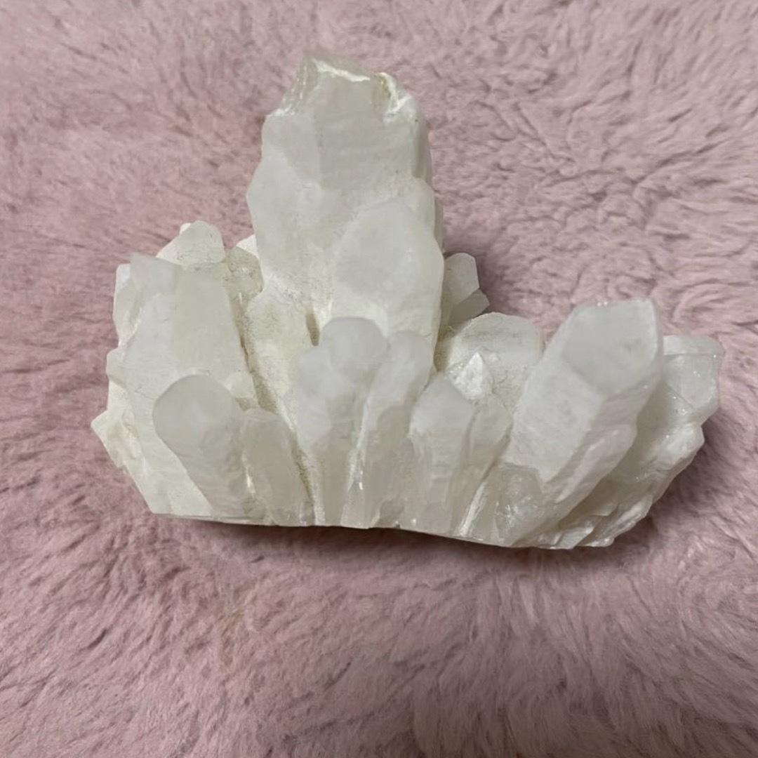 パワーストン　原石　水晶　白　9.7cmのサムネイル