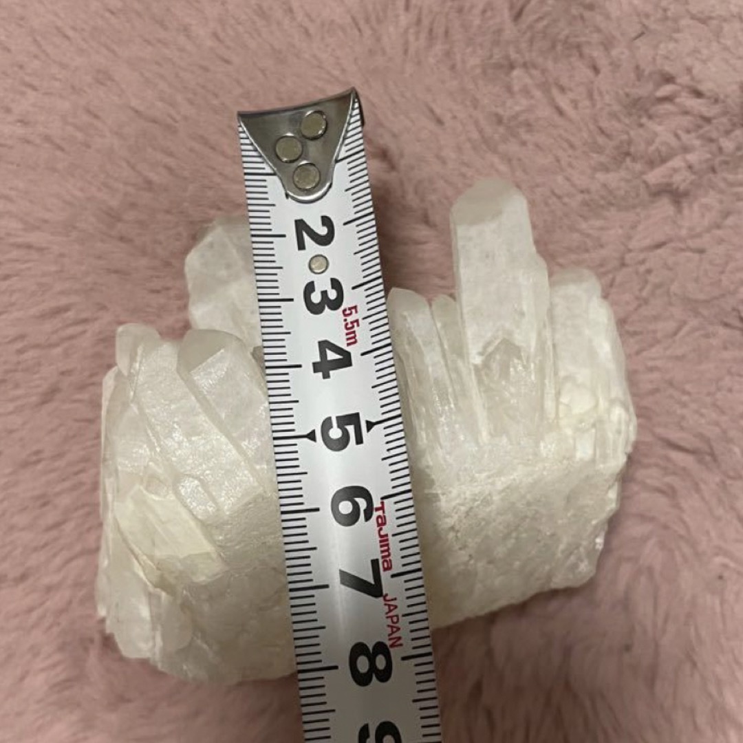 パワーストン　原石　水晶　白　9.7cm