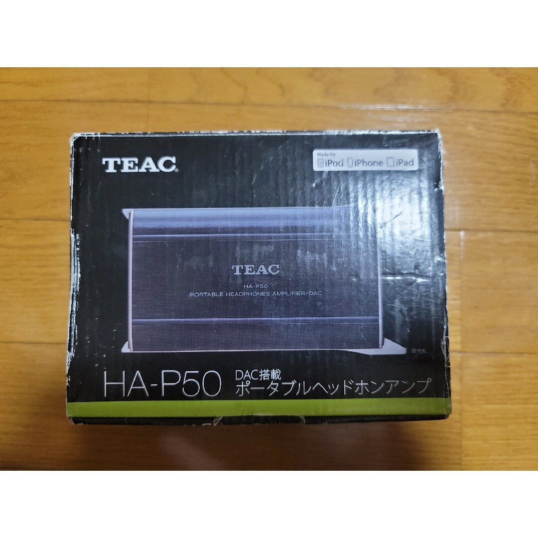 TEAC ポータブルヘッドフォンアンプ HA-P50 スマホ/家電/カメラのオーディオ機器(アンプ)の商品写真