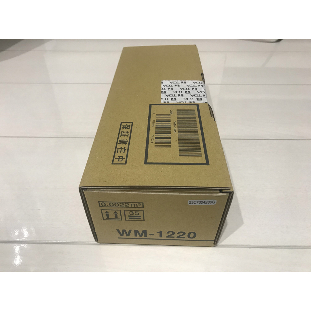 TOA ワイヤレスマイク ハンド型 WM-1220 6本の通販 by 青リンゴ's shop｜ラクマ