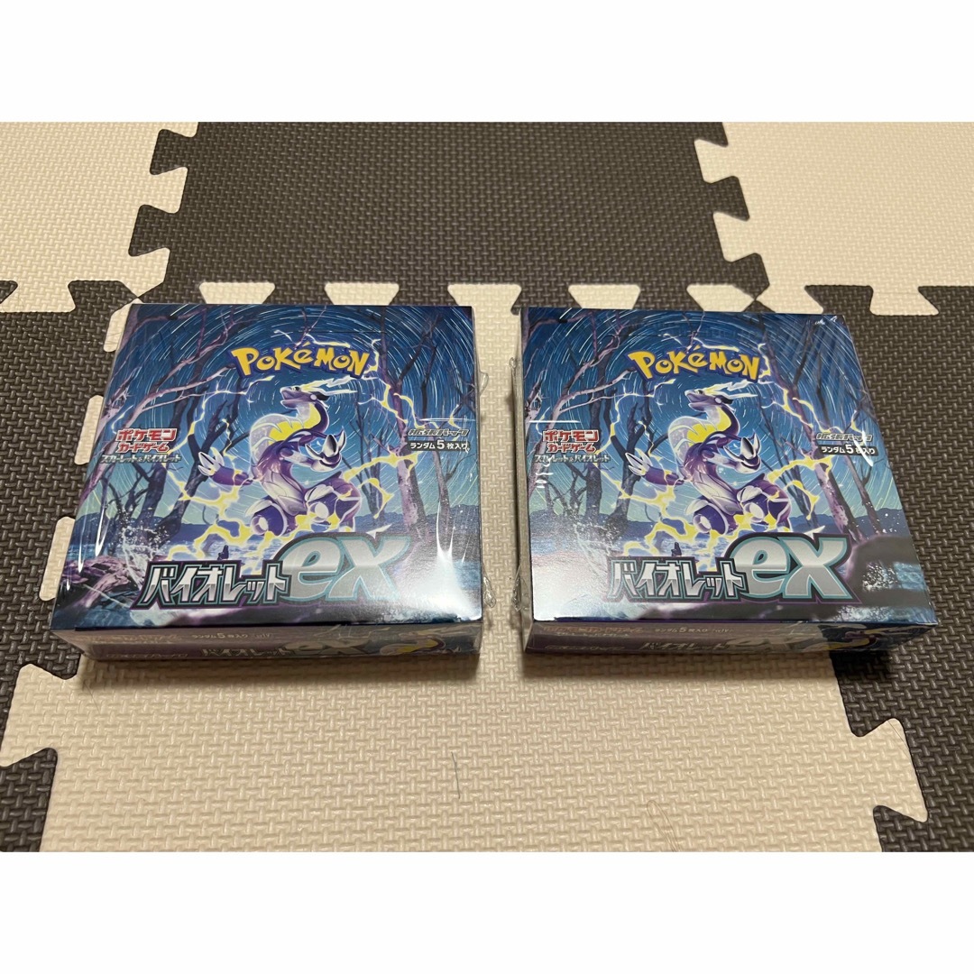 ポケモン - ポケモンカード バイオレットex BOX シュリンク付き 2BOXの ...