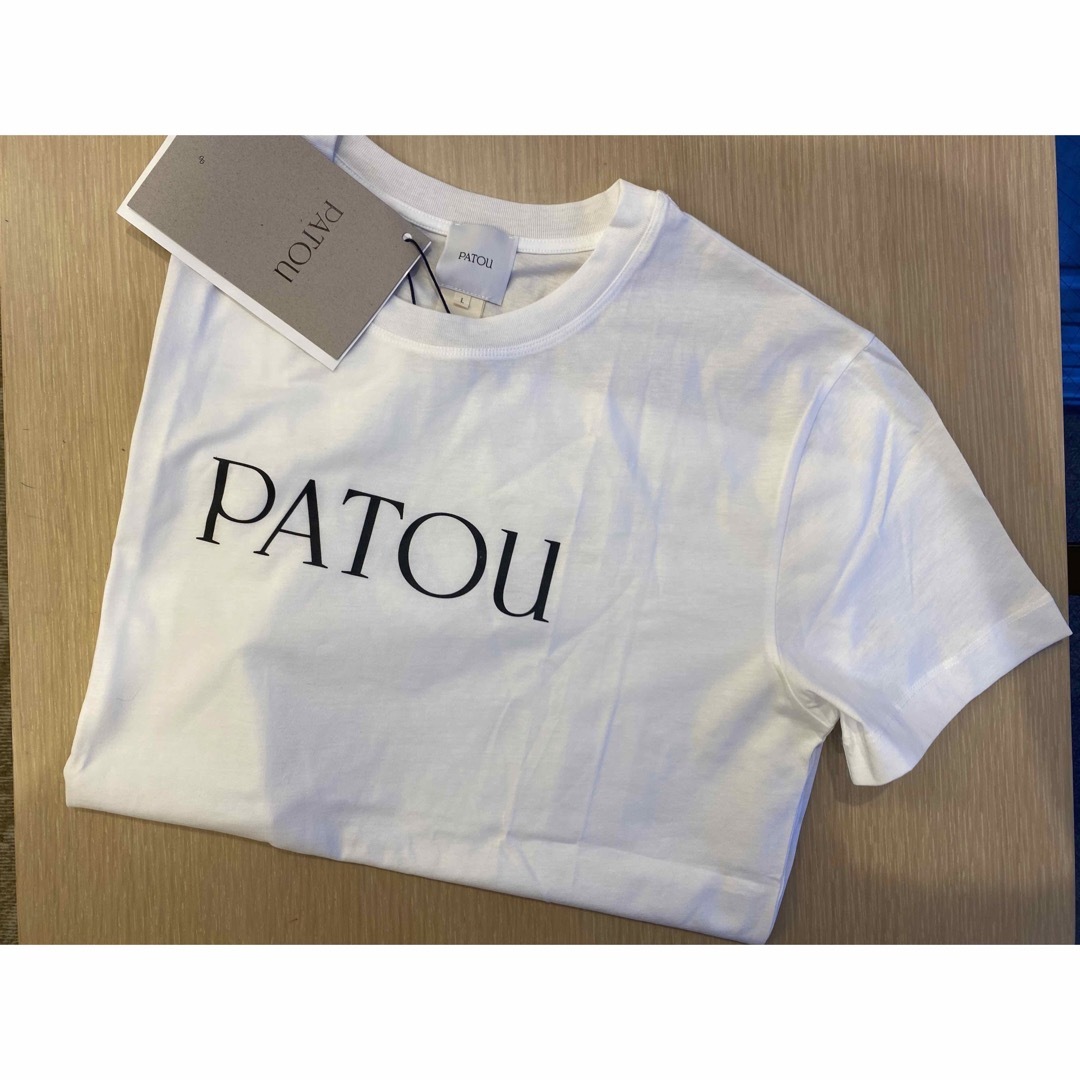 PATOU ロゴTシャツ 未使用タグ付 - Tシャツ(半袖/袖なし)