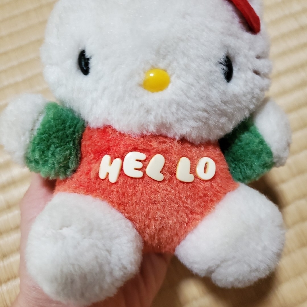 キティちゃん ぬいぐるみ 昭和 レトロ ハローキティ HELLO KITTY