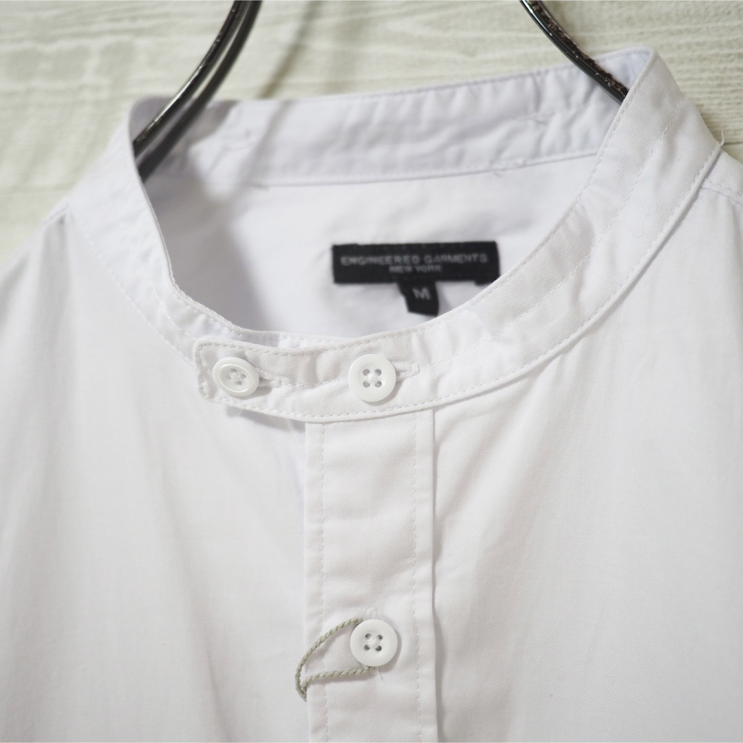 タグ付き未使用 E.G. 21AW Banded Collar Shirt-M