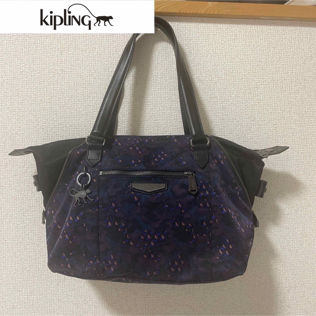 未使用品♪kipling・キプリング　ナイロン製 トート／セミショルダーバッグ