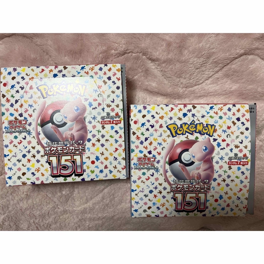 正規代理店 ポケモンカード151 7箱 空箱 i9tmg.com.br