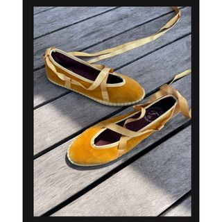 マルタンマルジェラ(Maison Martin Margiela)の新品☆Flabelus ☆YELLOW☆39☆Sorm.86(バレエシューズ)