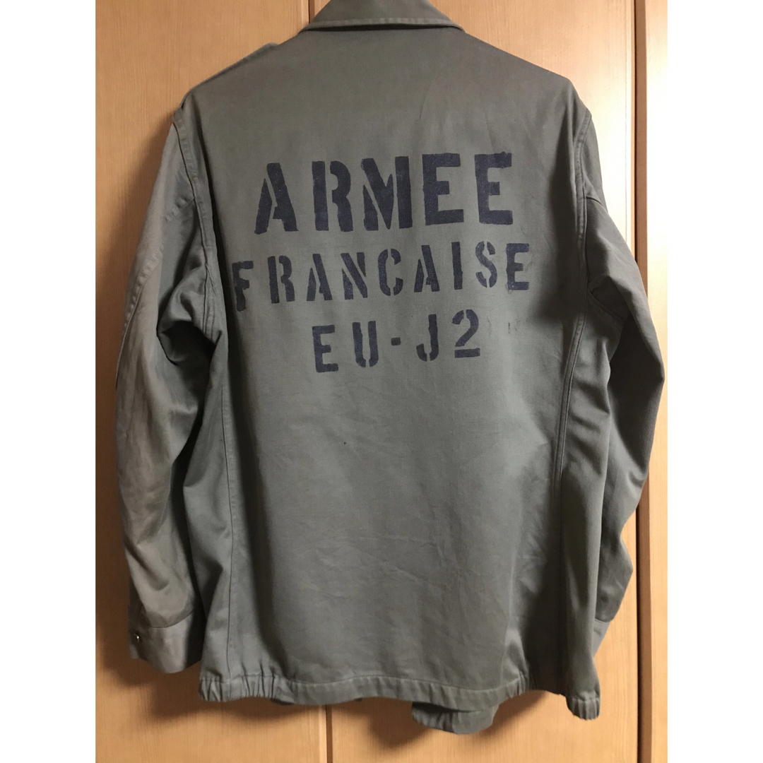 軍服 ユーロジャケット フランス軍 112M後期型 ステンシル 軍服 ユーロジャケット フランス軍 112M後期型 ステンシル