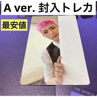 エイティーズ(ATEEZ)のATEEZ ミンギ　outlaw 封入トレカ　A ver 最安値　封入　トレカ(K-POP/アジア)