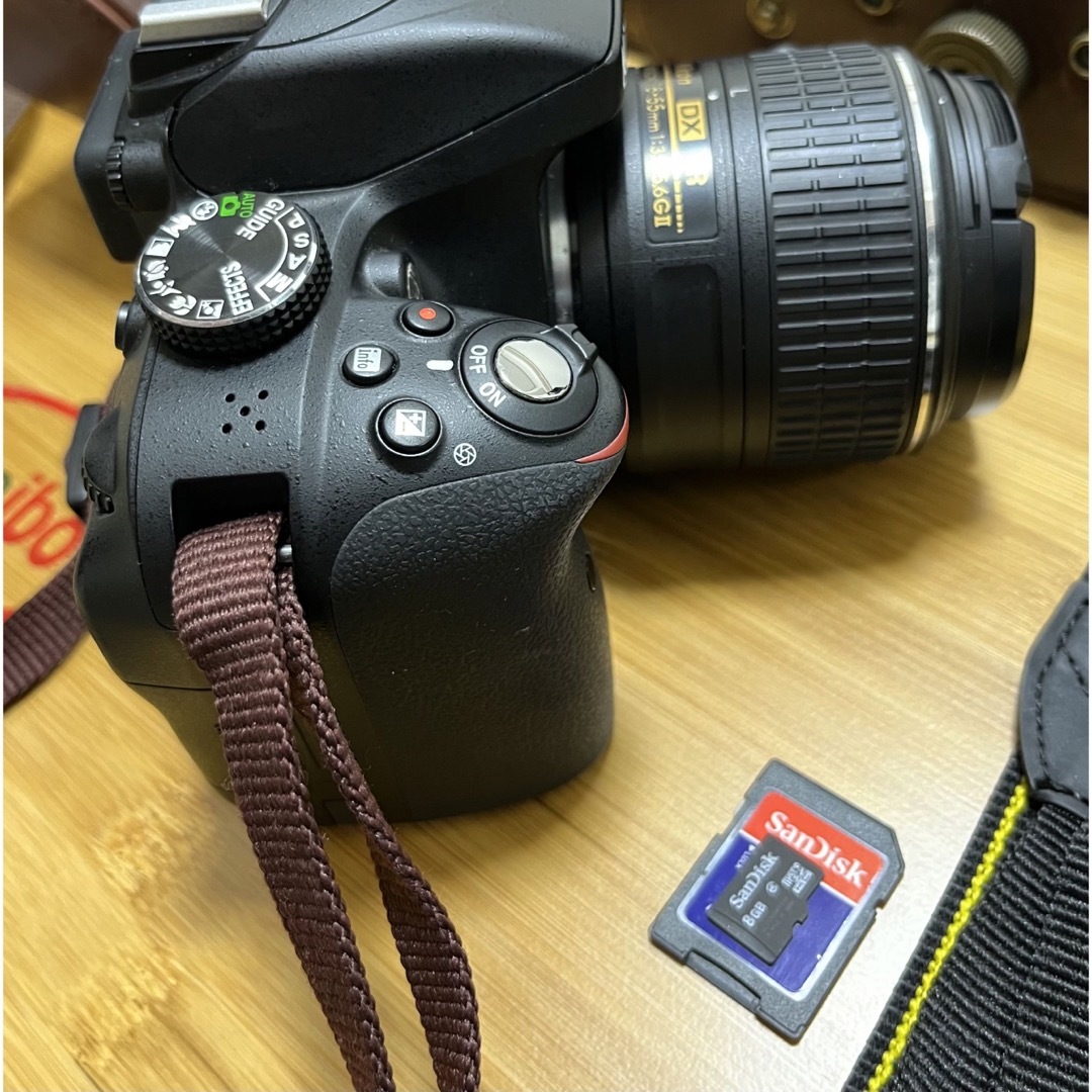 ニコンNikon D3300レンズキットデジタルカメラ 18-55mm 一眼レフ デジタル一眼