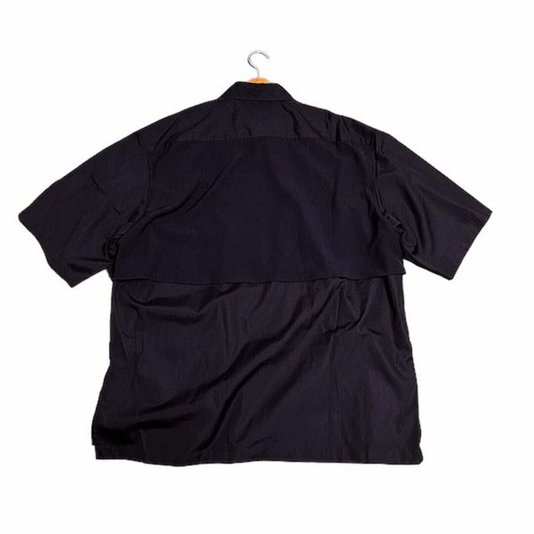 【新品】S'YTE Yohji　ガンフラップ　半袖　シャツ　ブラック　3