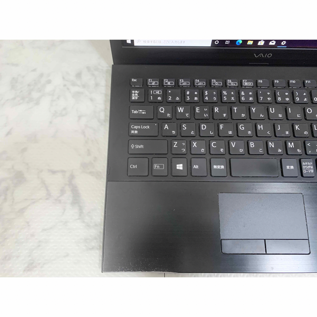 VAIO(バイオ)の美品 VAIO SSD256 Core i5-6200U メモリ8GB オフィス スマホ/家電/カメラのPC/タブレット(ノートPC)の商品写真