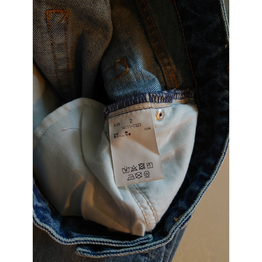 CLANE - 新品 CLANE SECOND DENIM PANTS アイスブルー サイズ2の通販