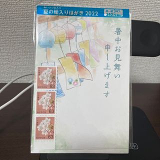 暑中見舞いはがき・残暑見舞いはがき 1袋3枚(使用済み切手/官製はがき)