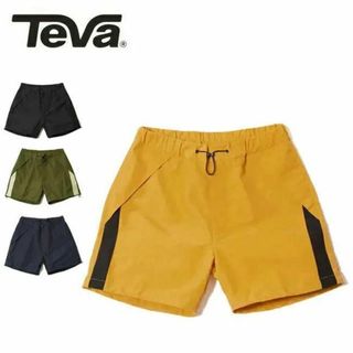 テバ(Teva)の新品格安 Teva オリジナルショーツ サンフラワー イエロー Lサイズ(ショートパンツ)