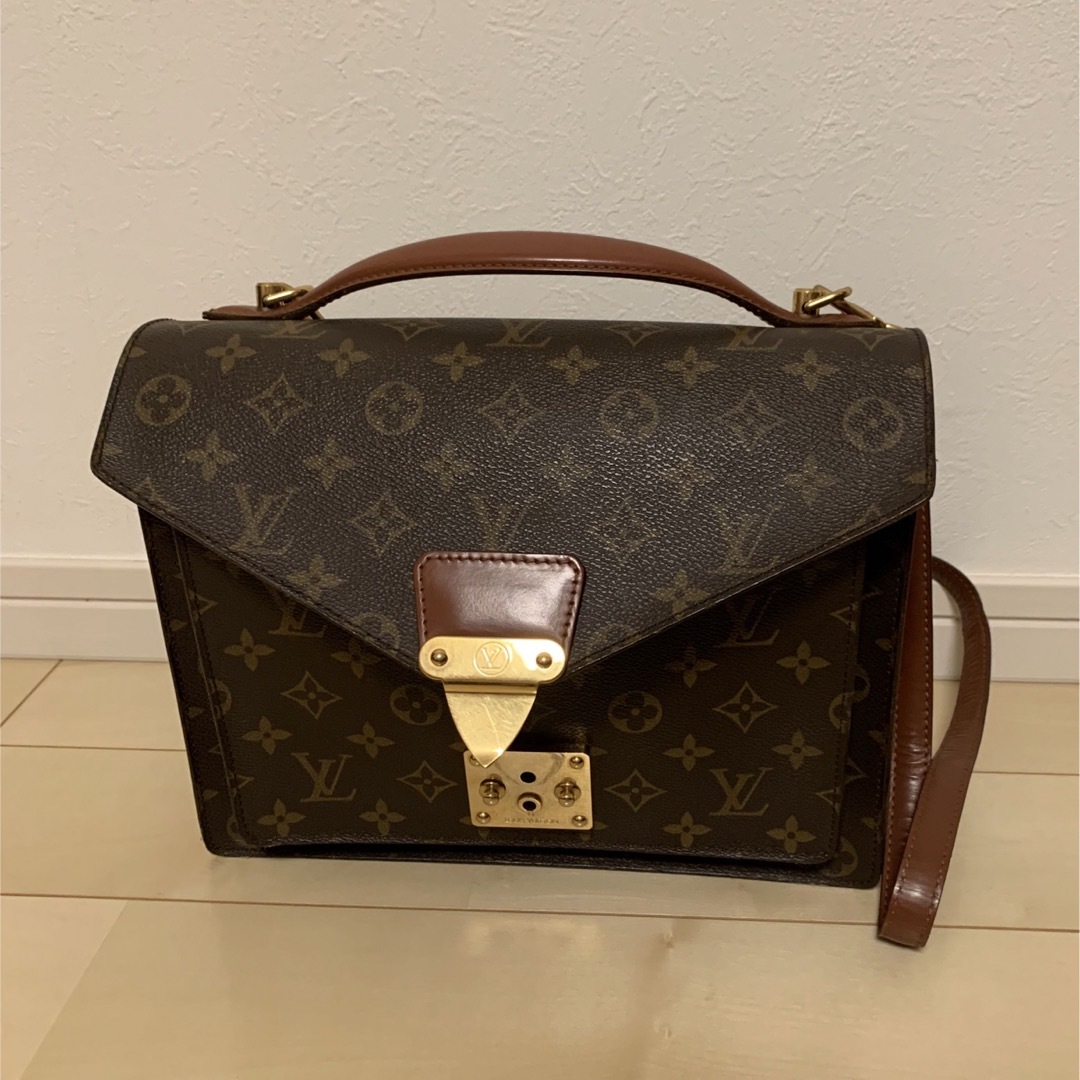 LOUIS VUITTON - モノグラム モンソー26 2WAY ショルダーバッグ の通販